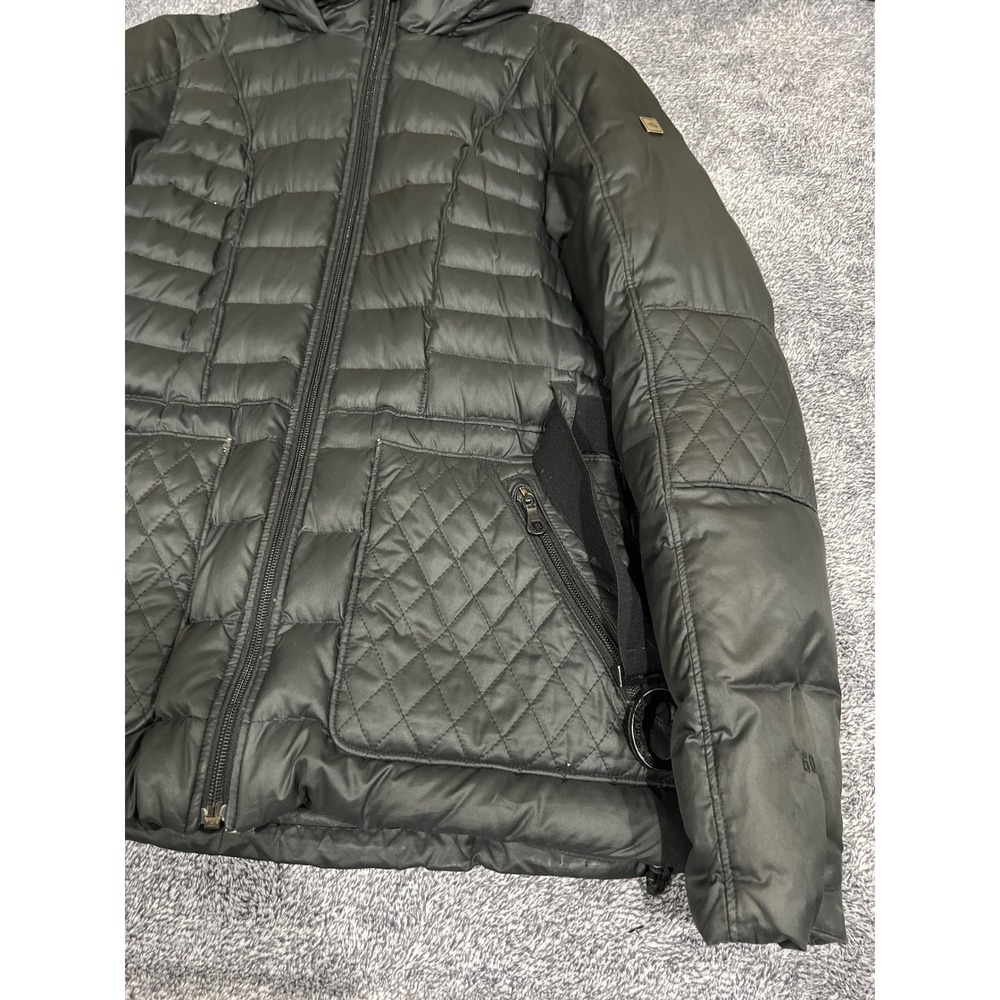 The North Face Womens 600 Down Puffer Jacket Black Quilted Hooded Small S/P - Picture 5 of 16